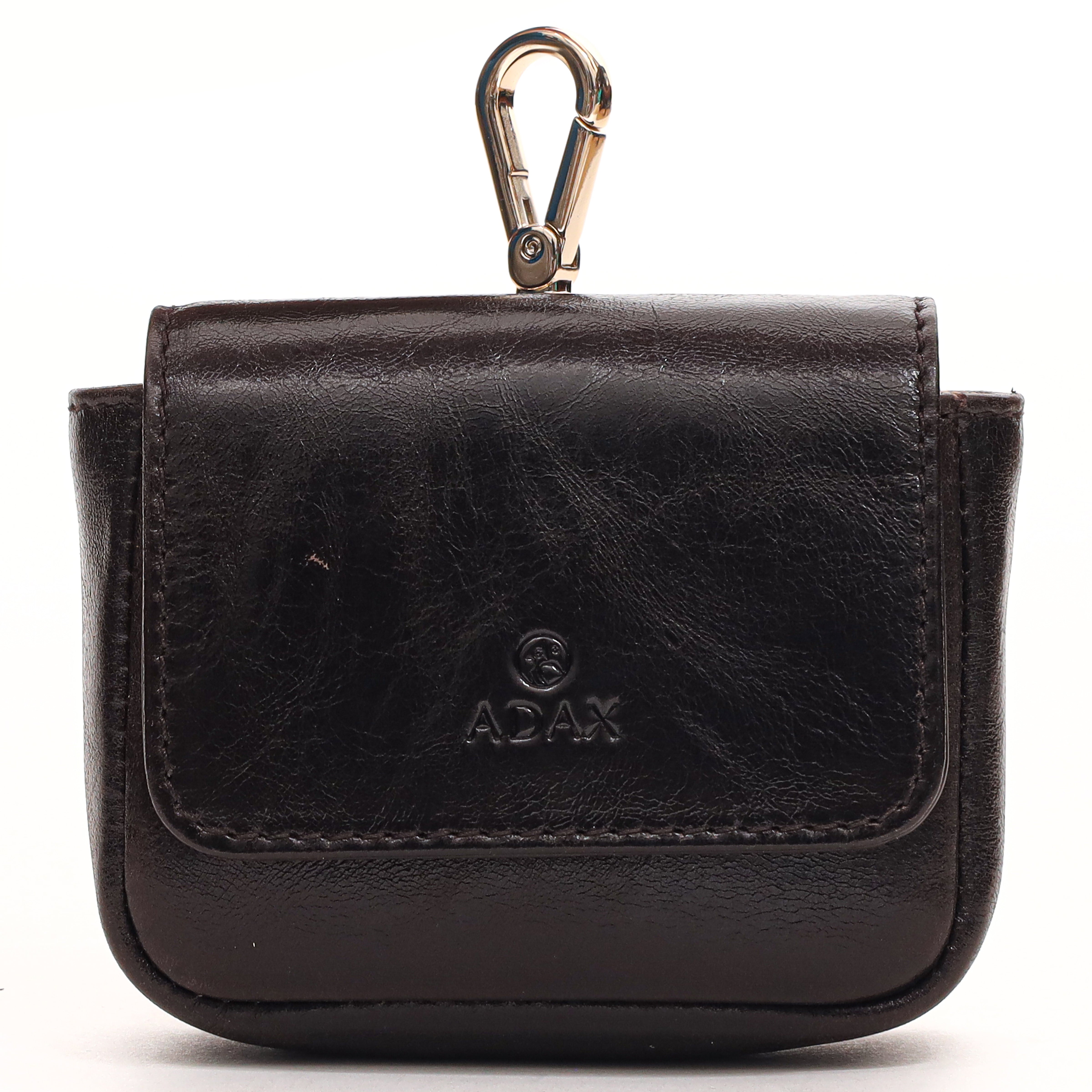 Filipa Mini taske med vedhæng - Dark Brown